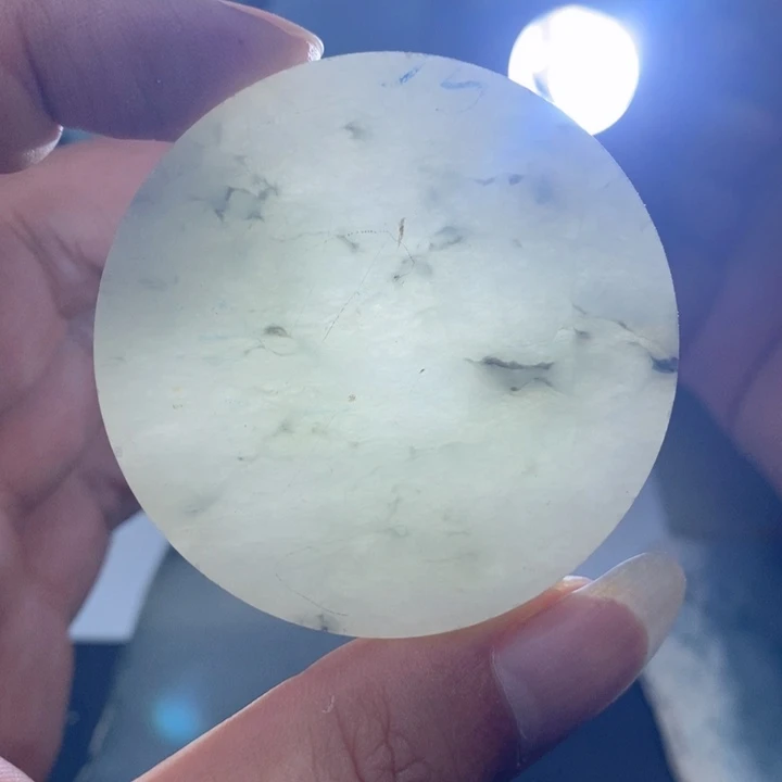 定制翡翠未镶嵌包工一个山水牌