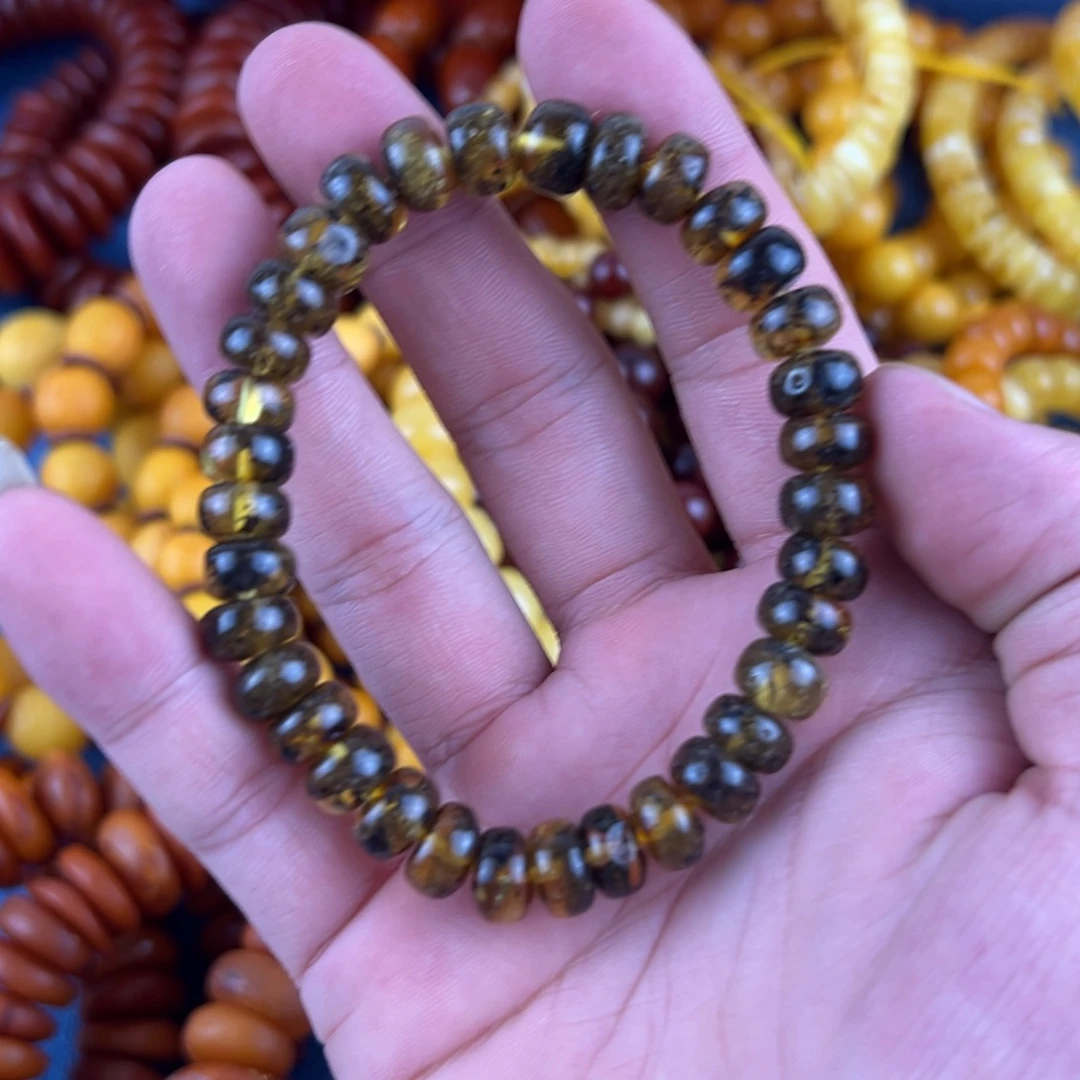 琥珀未镶嵌珠宝奇石