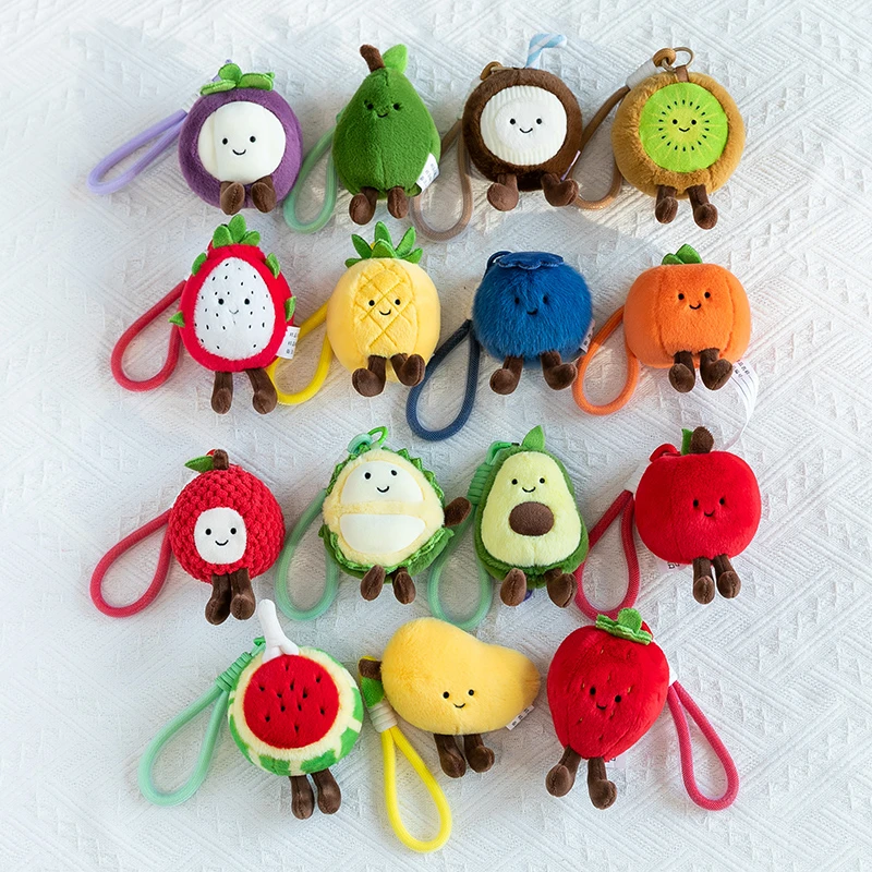 生态水果挂件毛绒玩具公仔玩偶包包挂饰钥匙扣挂件送儿童生日礼物
