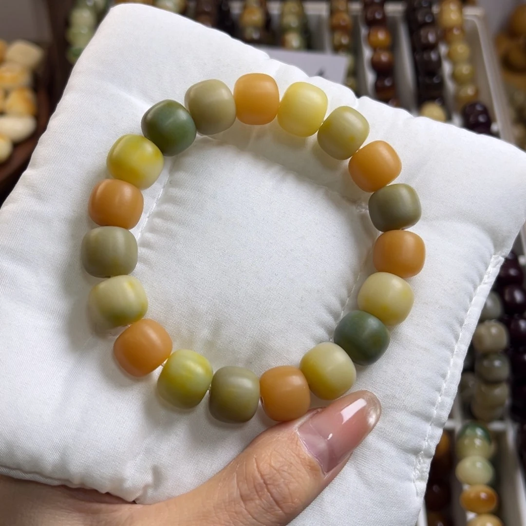 手串菩提根/象牙果橘子汽水干磨12
