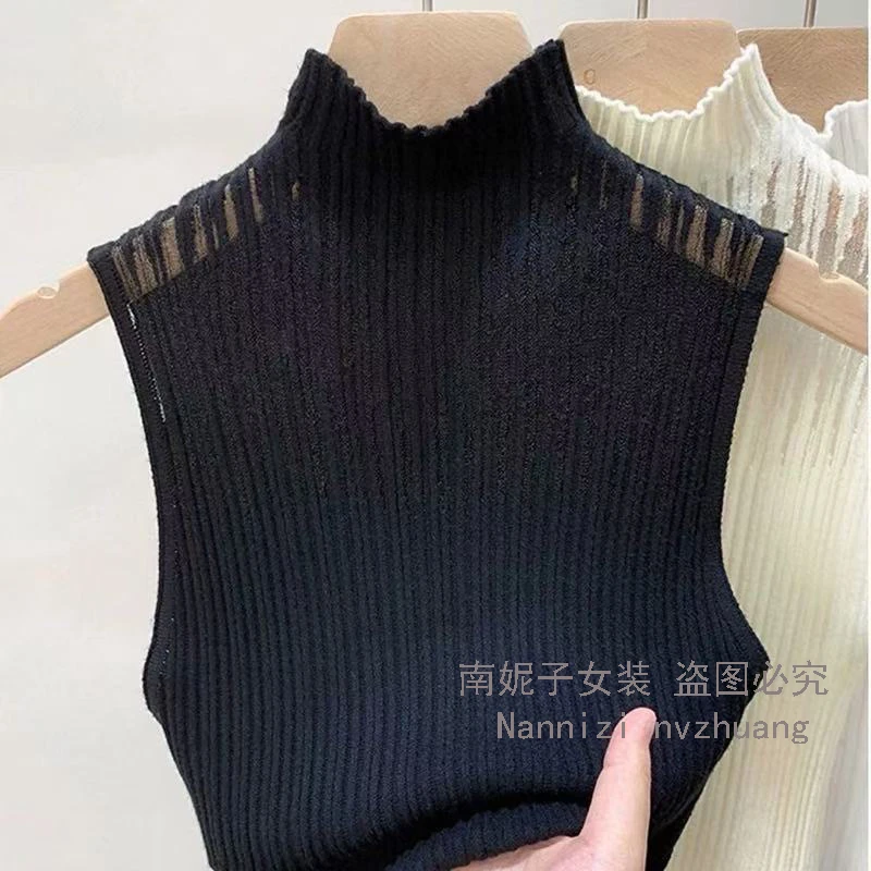 南妮子女装严选套头打底衫修身百搭修身型毛衫秋冬毛镂空LC1906