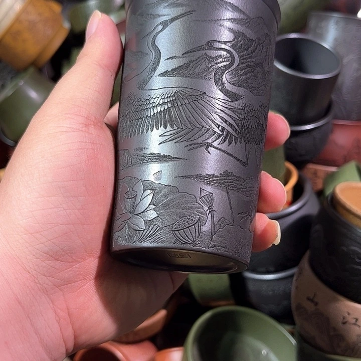 茶杯紫砂全手工紫砂主人杯