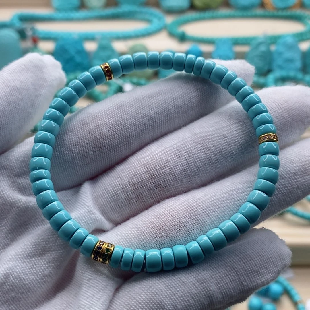 绿松石珠宝奇石未镶嵌