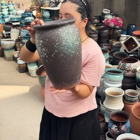 口20高31一个盆子。