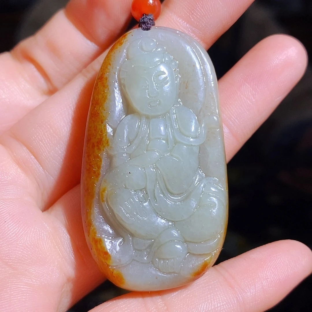 和田玉颈饰未镶嵌