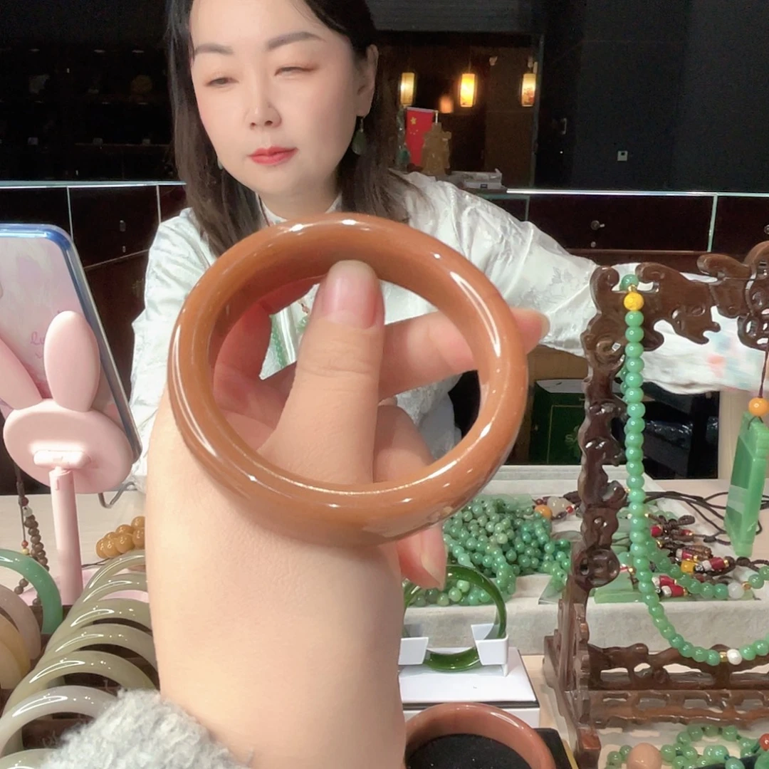 密玉（石英质玉）未镶嵌颈饰55