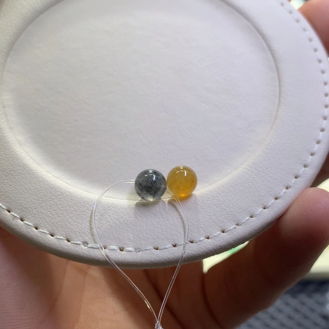 未镶嵌手链翡翠单珠两个卡6➕