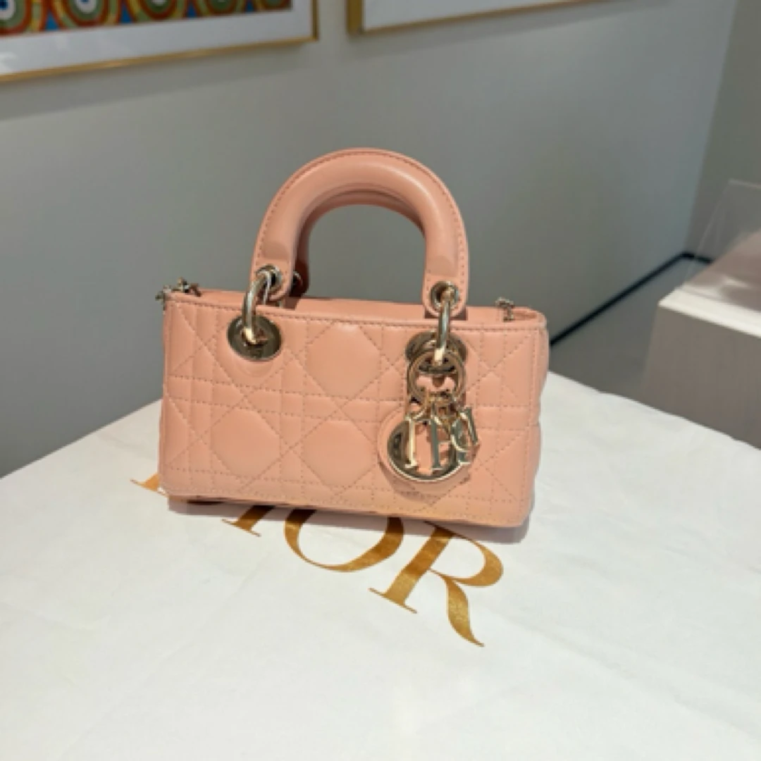 99新 DIOR/迪奥  戴妃 横版 D-Joy mini16cm/JW0713