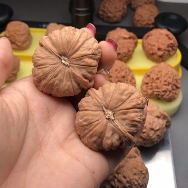 文玩核桃把件42全品南瓜