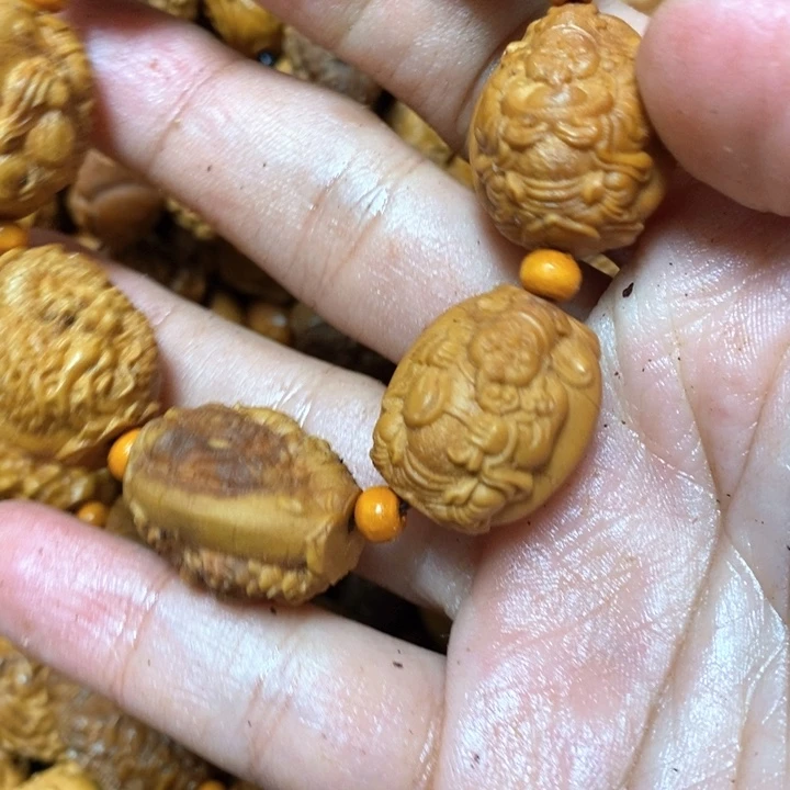 橄榄核手串/手链橄榄微瑕龙财
