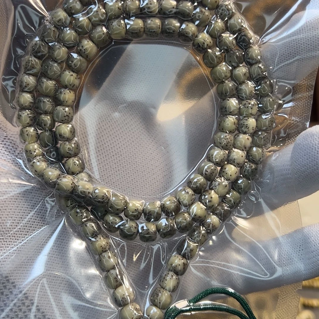 手串星月菩提7.6石玉料糯冰