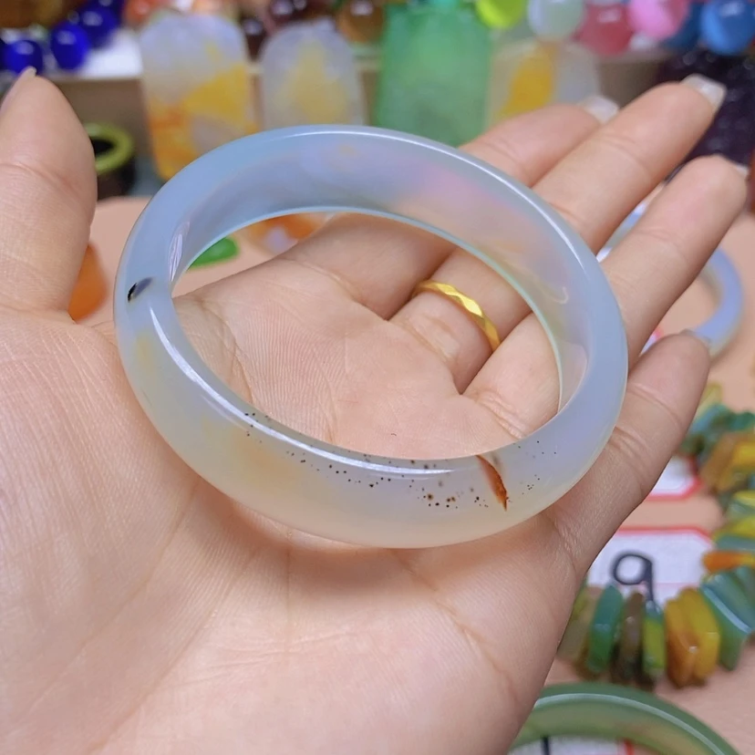 【闪购商品】玛瑙/玉髓颈饰未镶嵌小*六