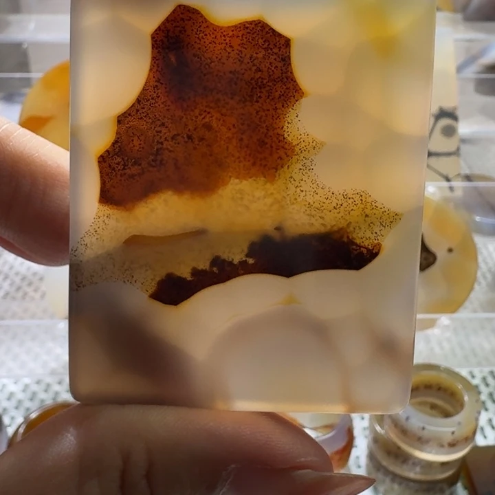 玛瑙/玉髓未镶嵌项链