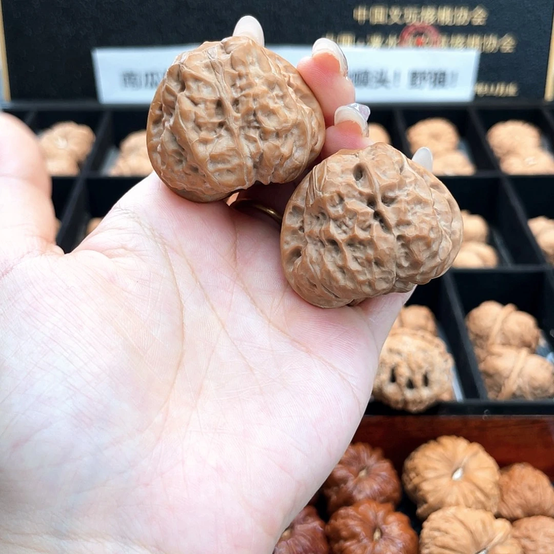 把件文玩核桃41延庆蛤蟆头双开背疙瘩肌肉蛙4101