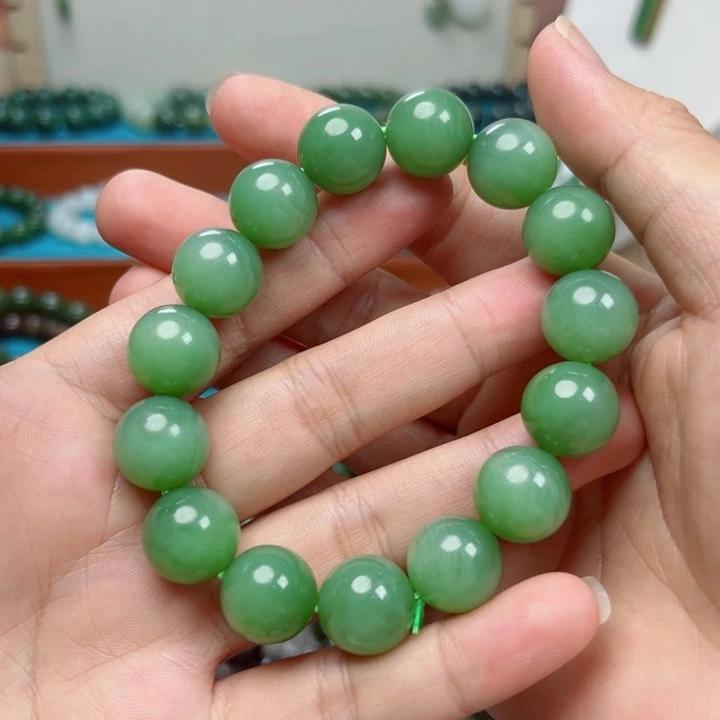 和田玉未镶嵌手链卡14