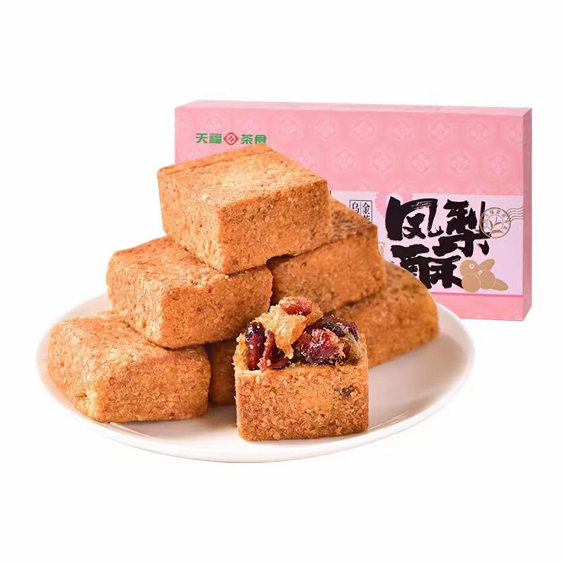 天福茗茶金萱乌龙蔓越莓凤梨酥