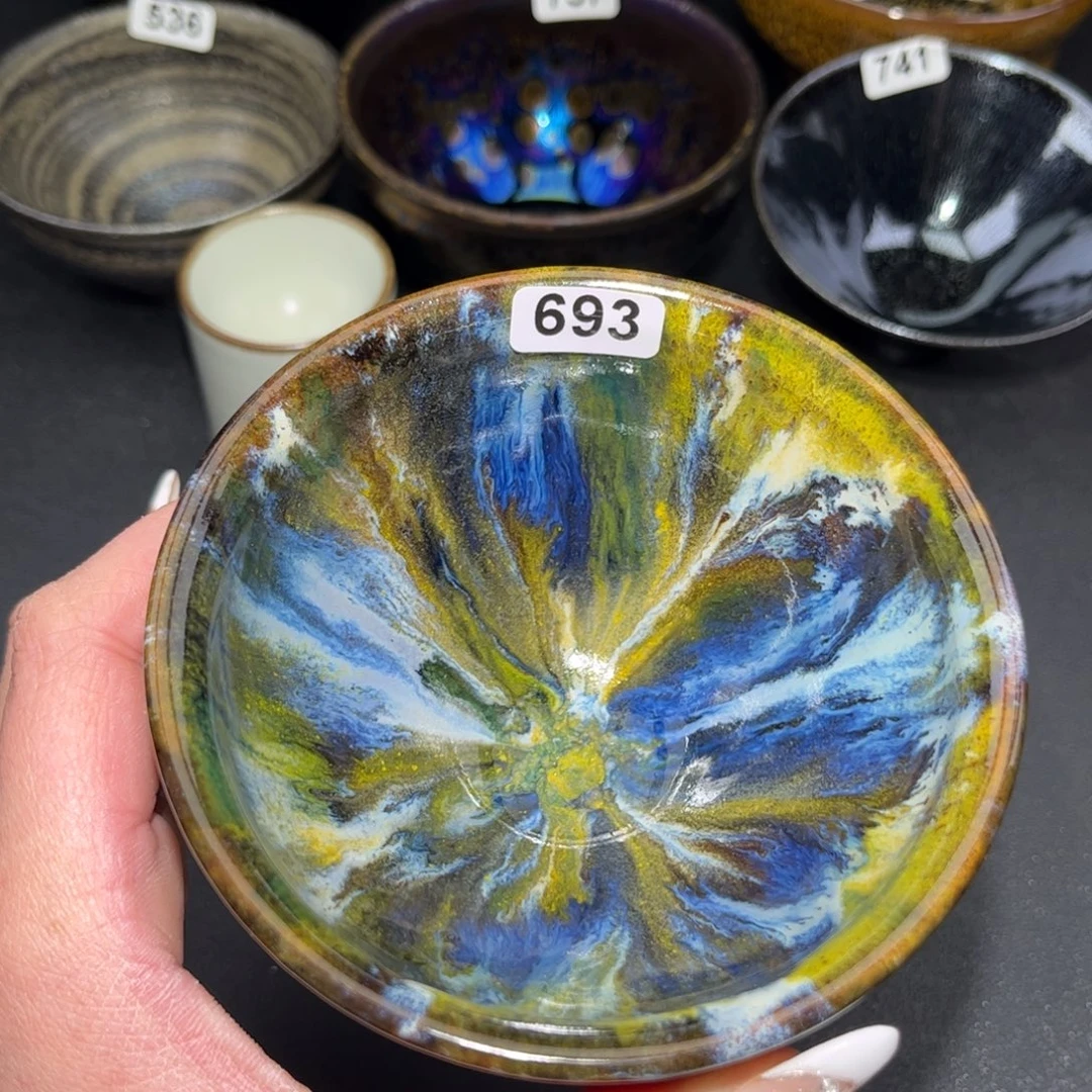茶盏693 建盏单盏太好看了吧……