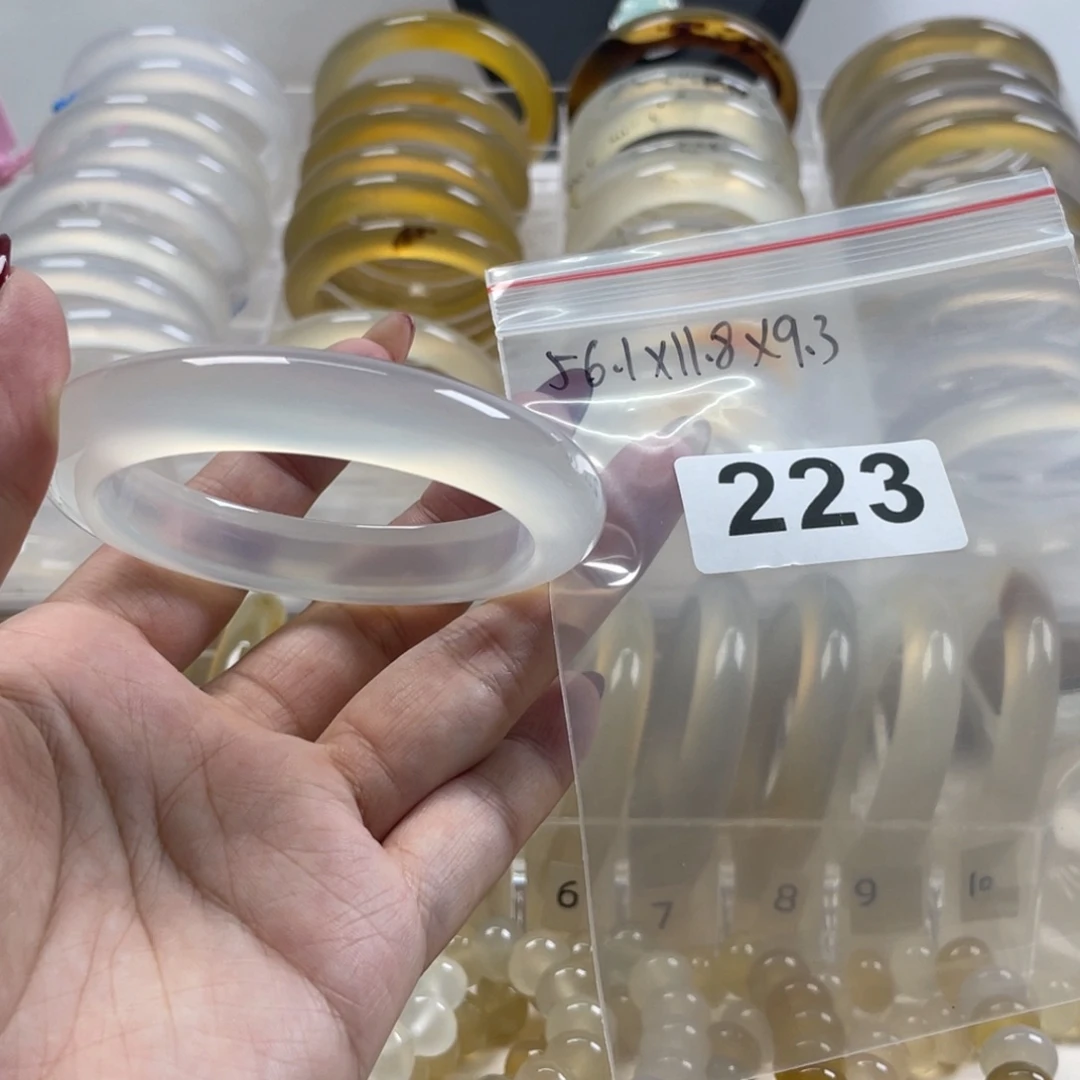 手镯玛瑙/玉髓未镶嵌张**❤