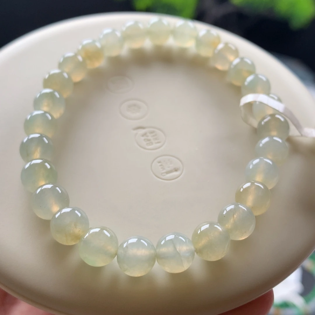 翡翠未镶嵌手链卡7