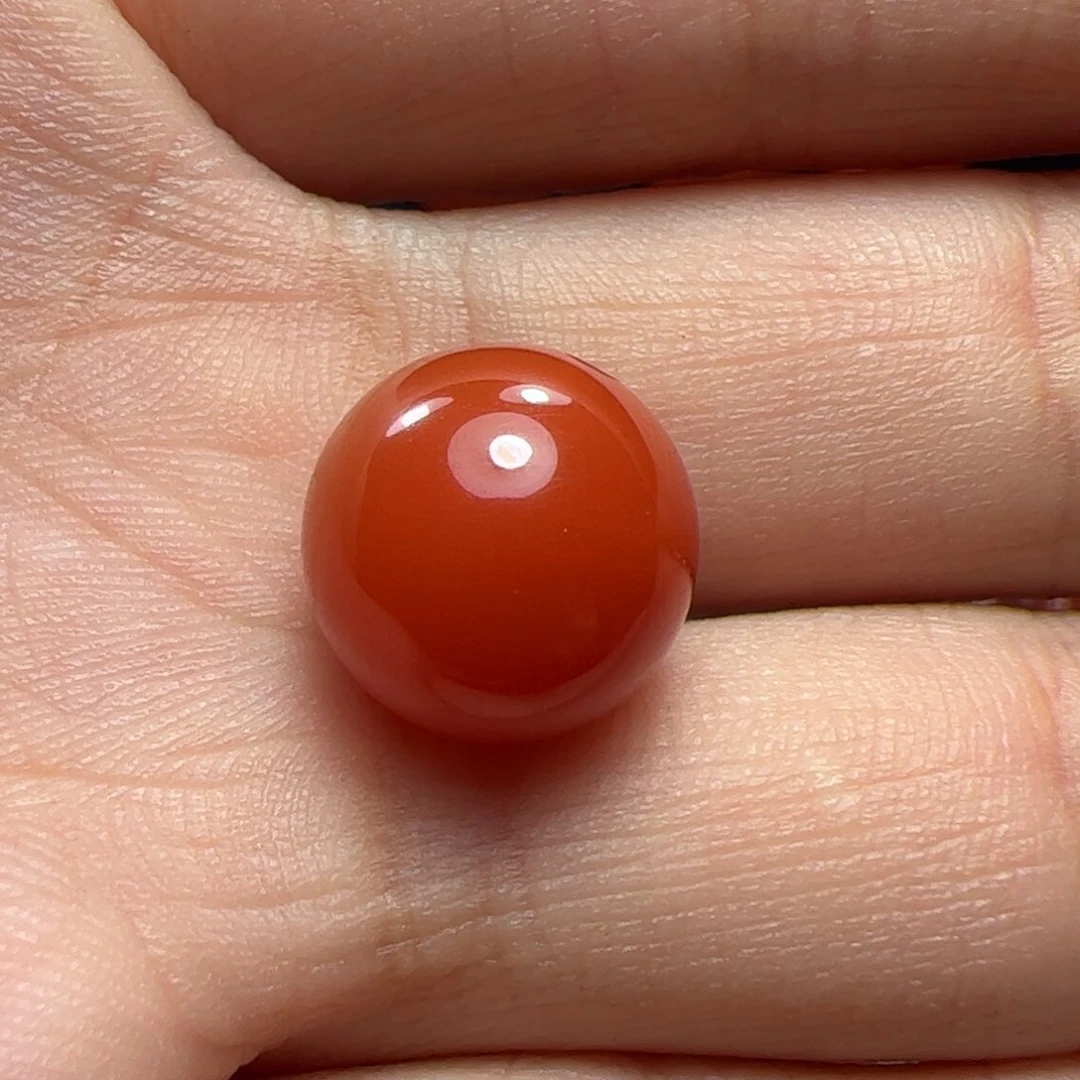 未镶嵌珠子南红玛瑙豌*