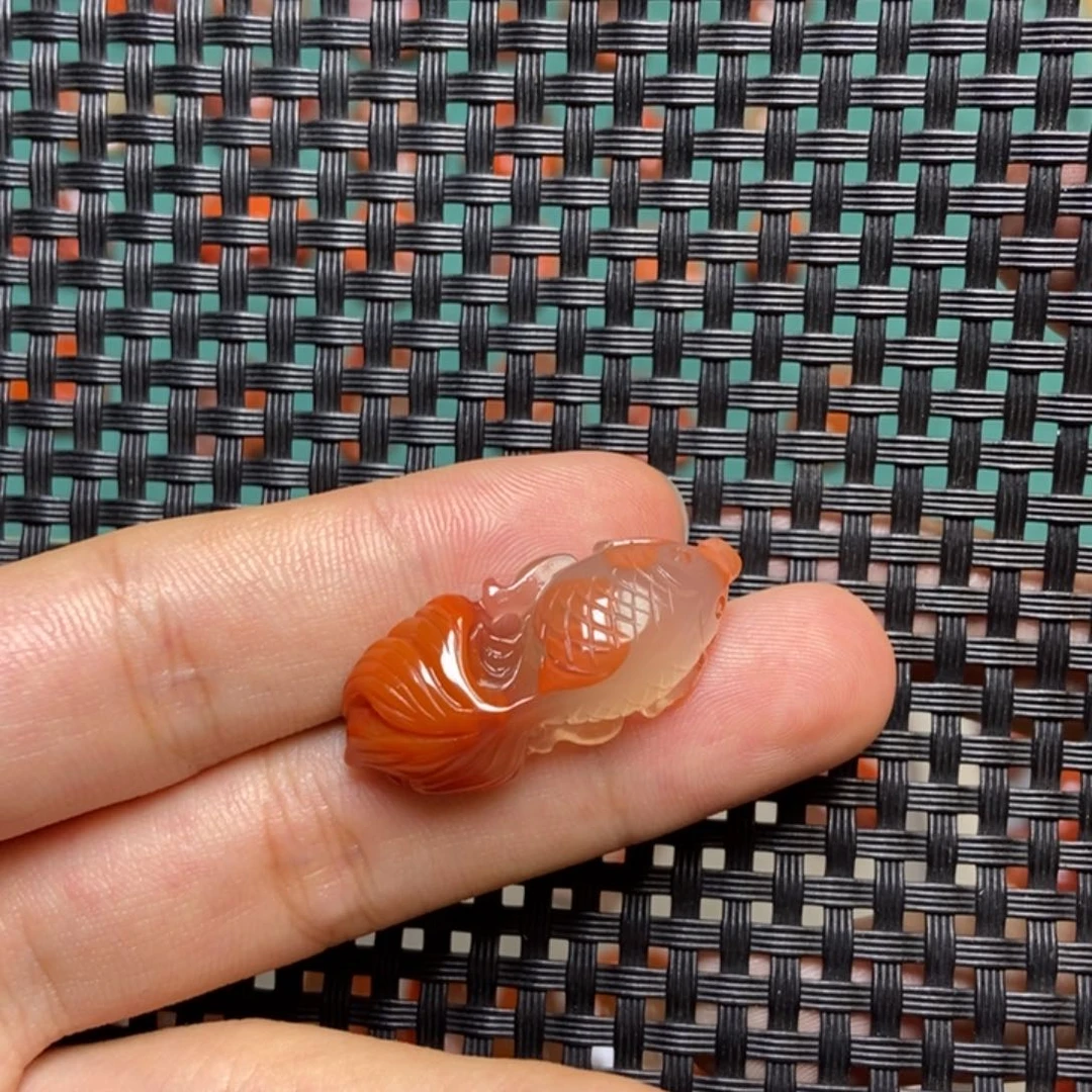 鑫***姐吊坠(不含链)未镶嵌南红玛瑙