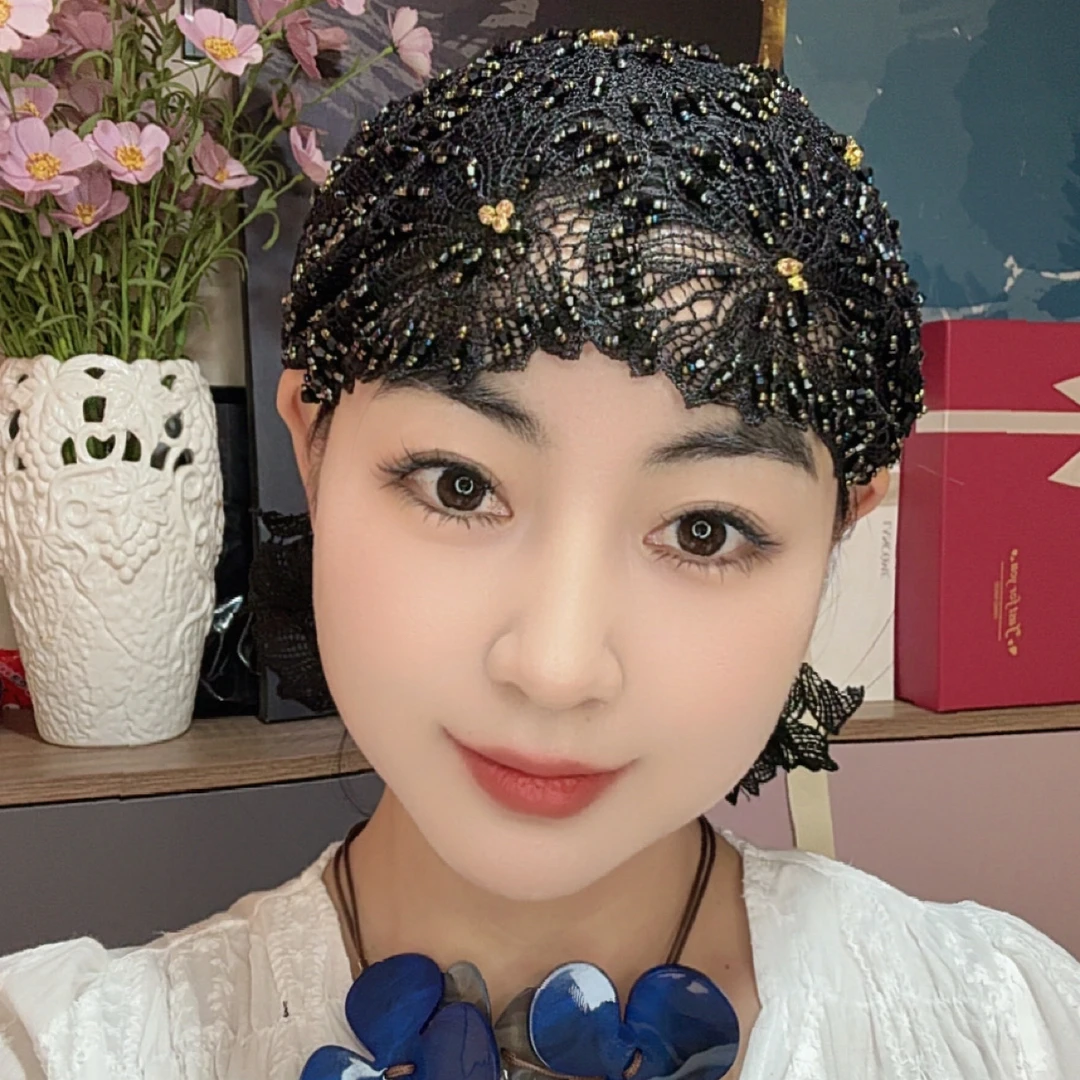 单层质感水溶绣时尚鱼尾吗