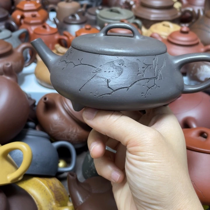 底槽青茶壶紫砂紫砂艺术