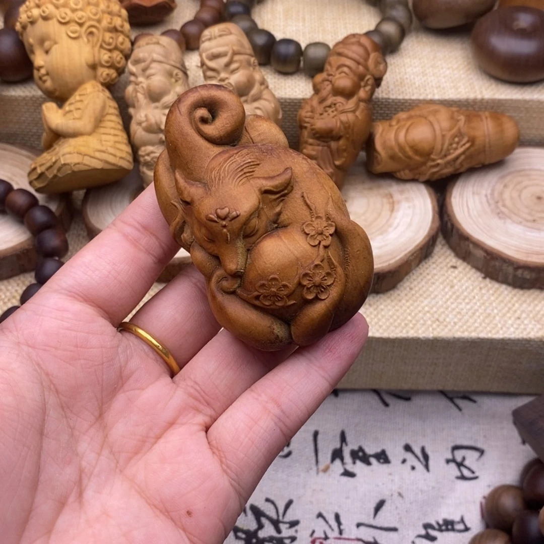 檀香木手串/手链奔****)焦糖老粉福利