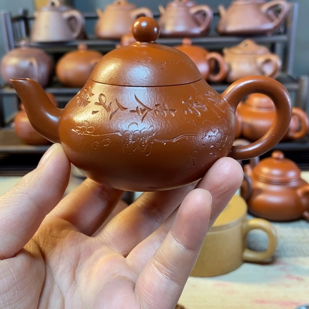 茶壶紫砂?***?全手工制作工艺流程原料