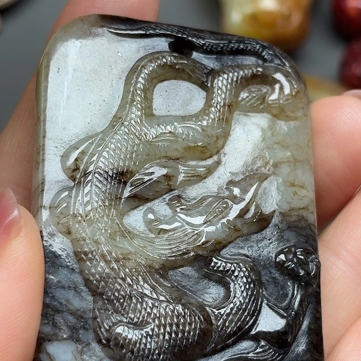 明***天和田玉未镶嵌颈饰