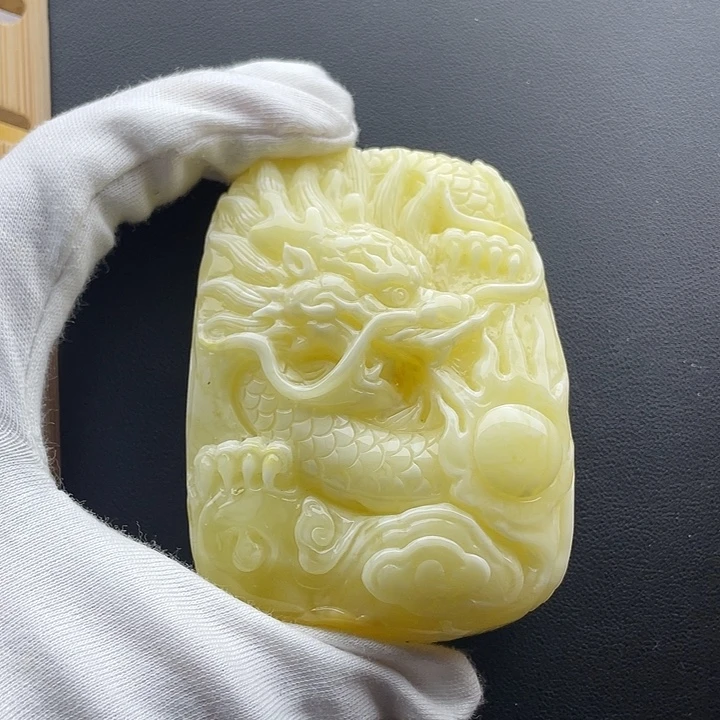 琥珀颈饰未镶嵌天然琥珀蜜蜡