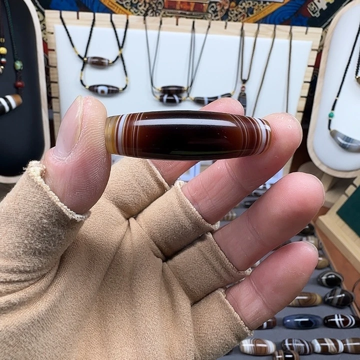 玛瑙/玉髓合金颈饰