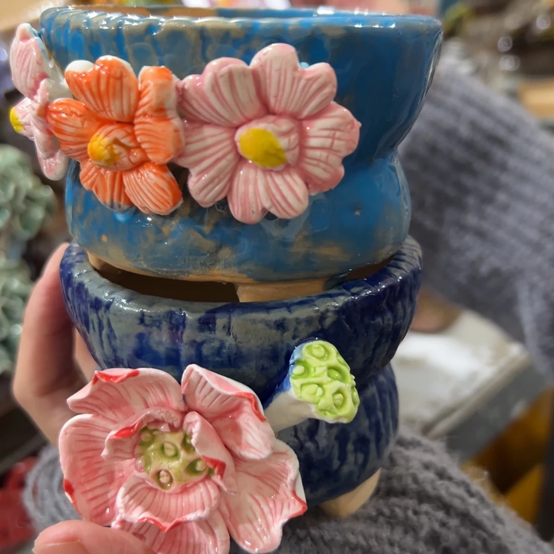 多肉花盆拍满20包邮爱退款拉黑