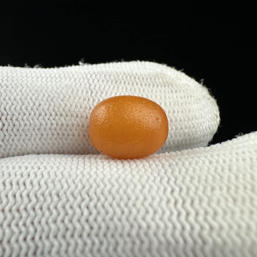A7835天然原矿蜜蜡老蜡枣珠8.9*11mm支持复检假一罚十