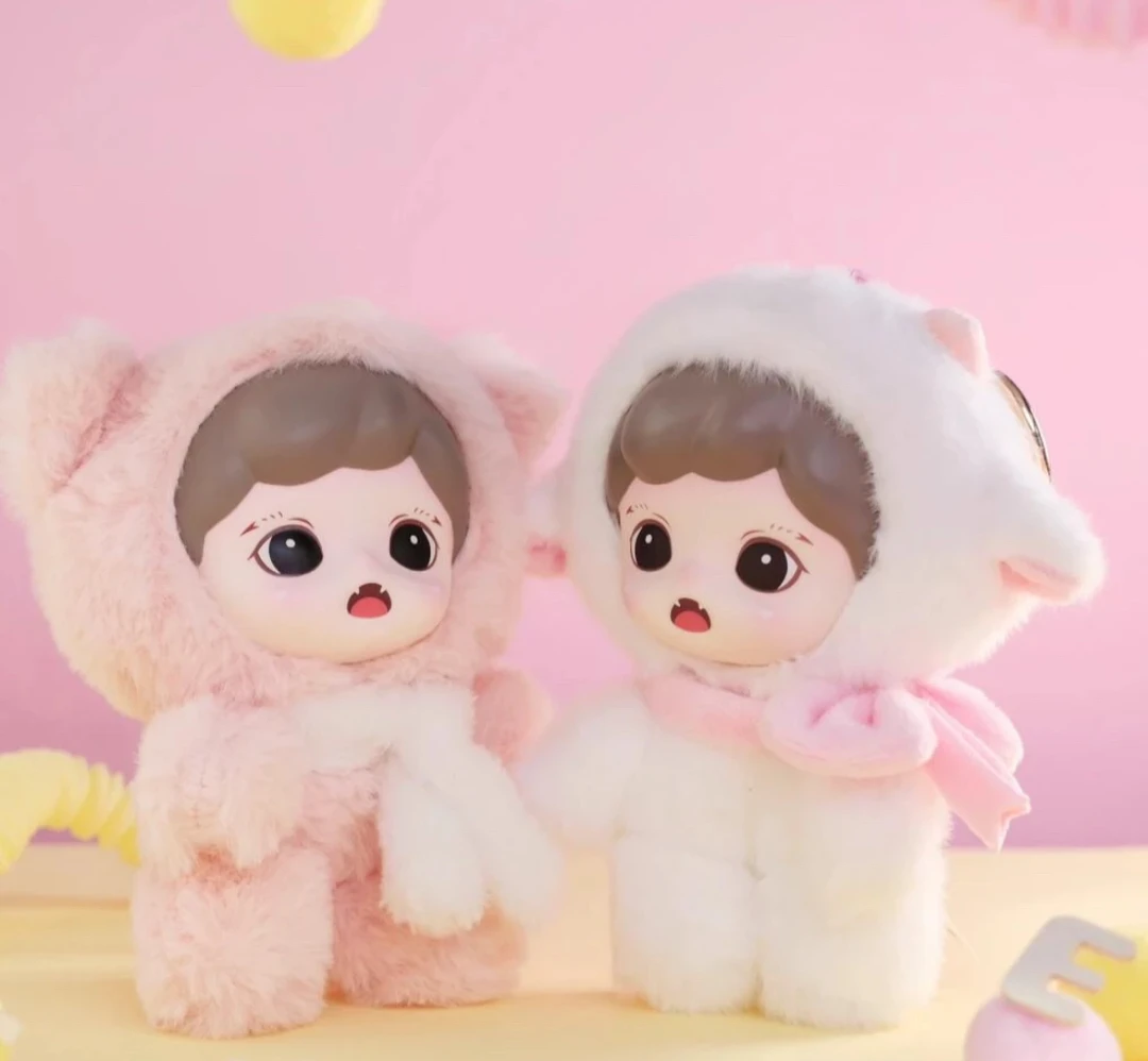 【拆盒】Zoraa绒绒小屋搪胶毛绒系列盲盒公仔【不支持退换】