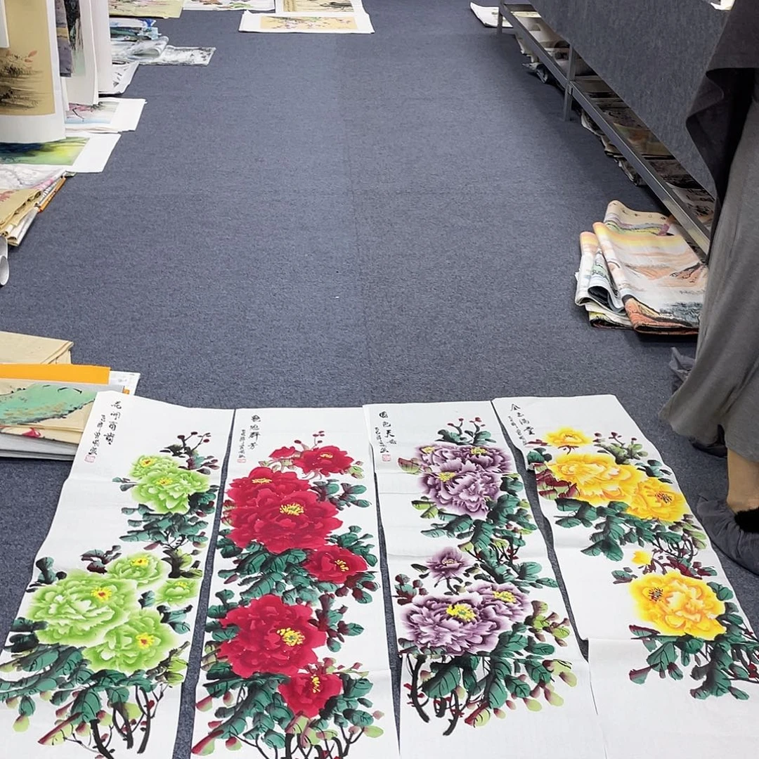 国画作品小姐姐放漏…