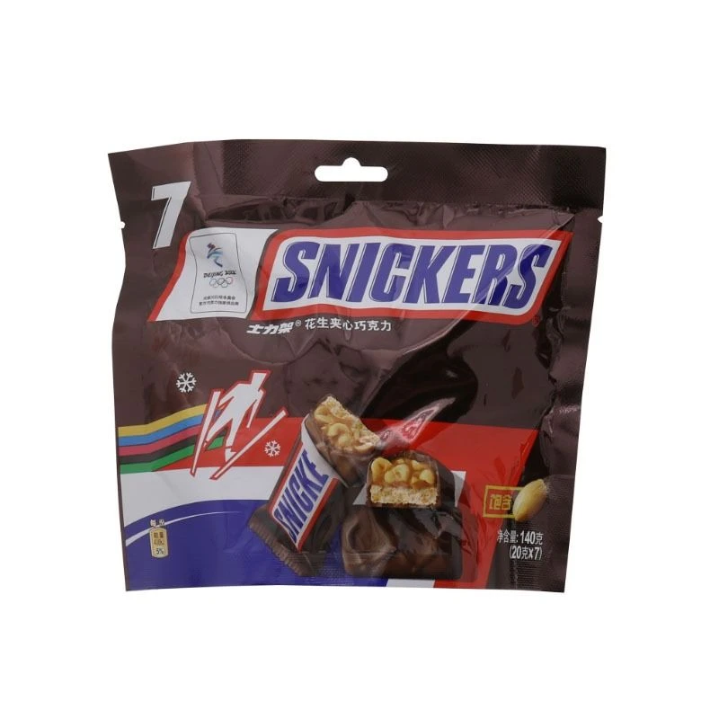 士力架花生夹心巧克力袋装140g/包