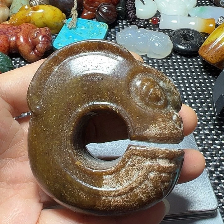 和田玉（糖玉）未镶嵌挂件