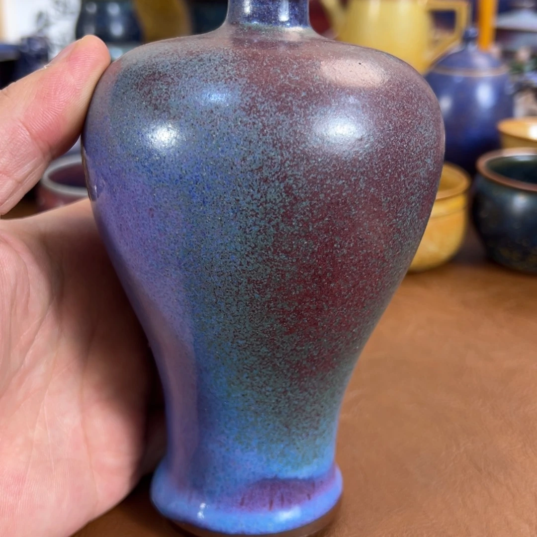 瓷摆件原产地神后钧瓷中高端推介微微瑕08