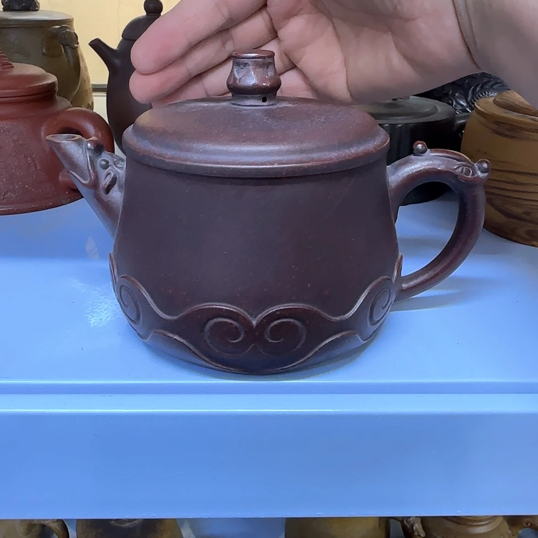 茶壶紫砂宜兴紫砂壶瑕疵处理