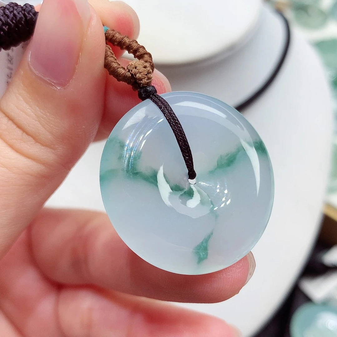 颈饰未镶嵌翡翠翡翠45，29.1/5.6