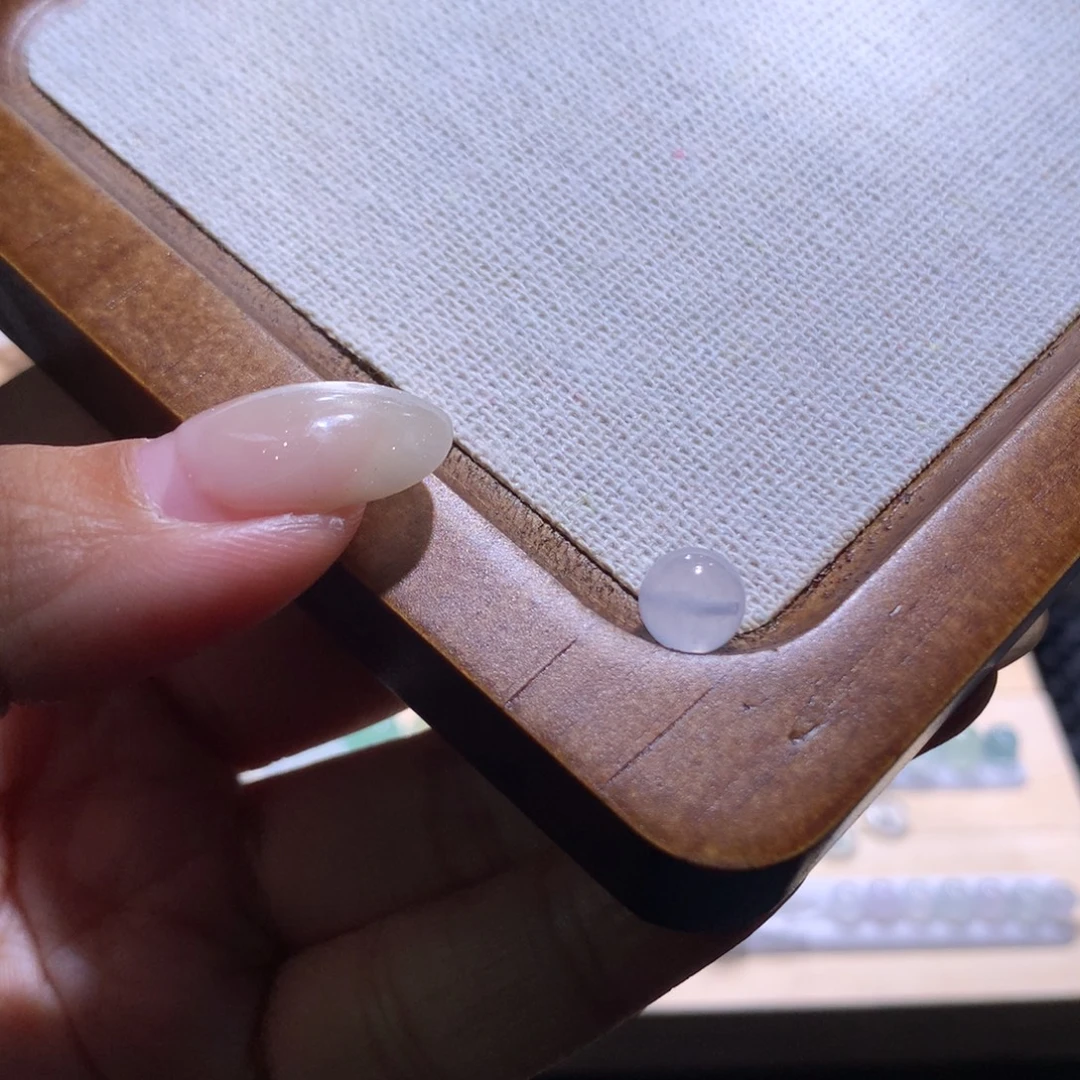 翡翠散珠特价上新冰粉紫卡7+