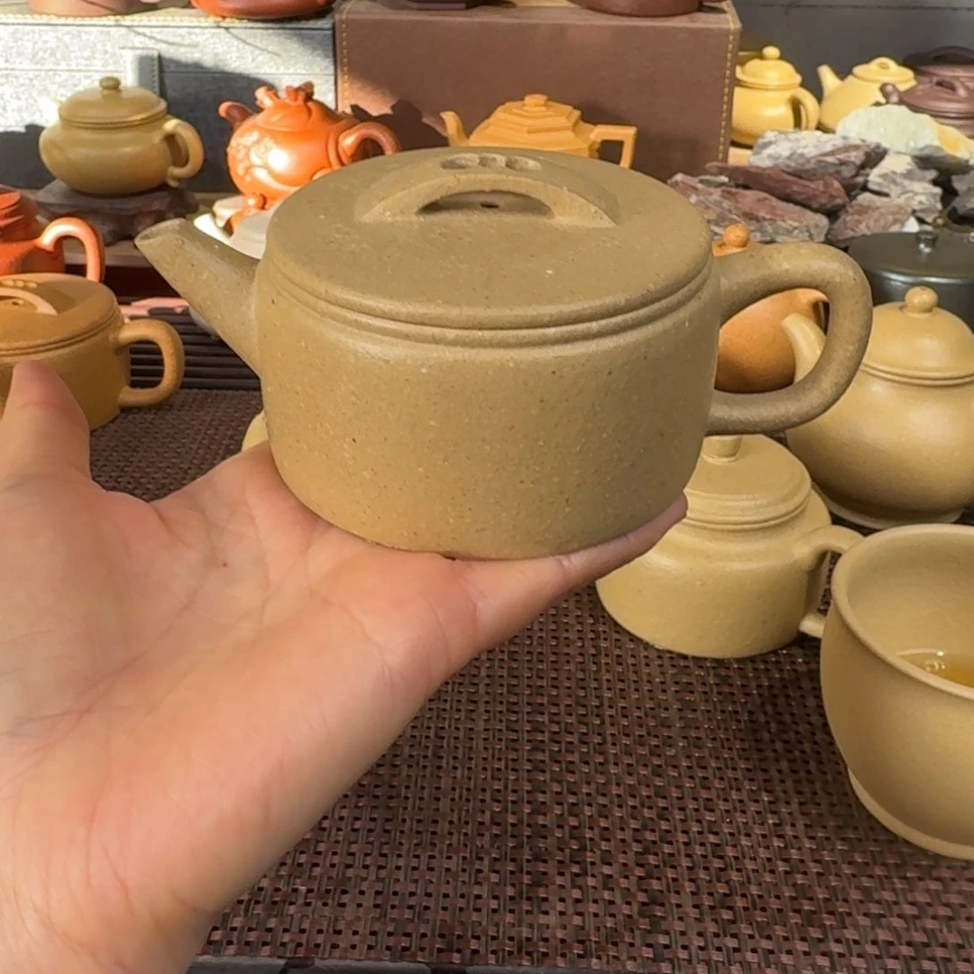 本山绿泥茶壶梨皮180毫升左右