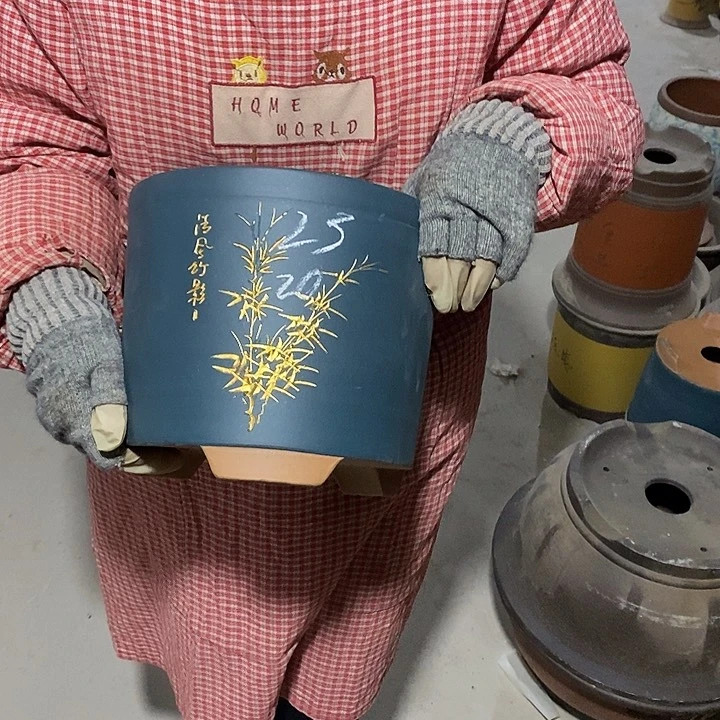 紫砂花盆紫砂花盆