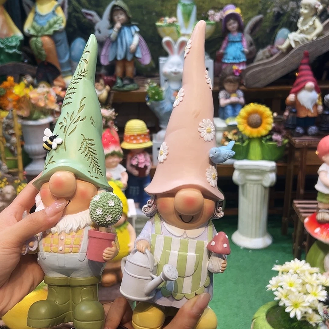 花园摆件红红火火