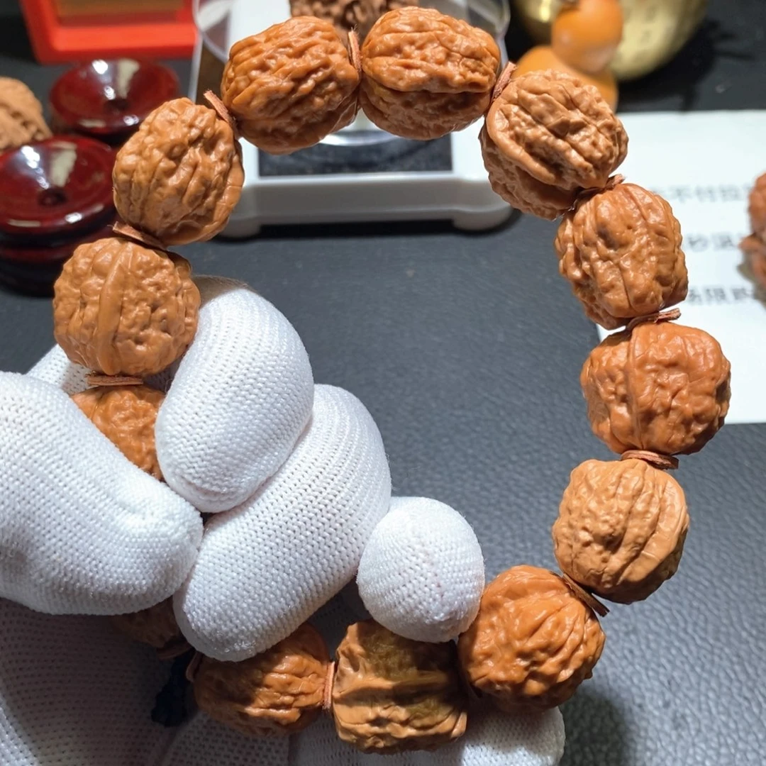 文玩核桃手串01蛤蟆手串1.9