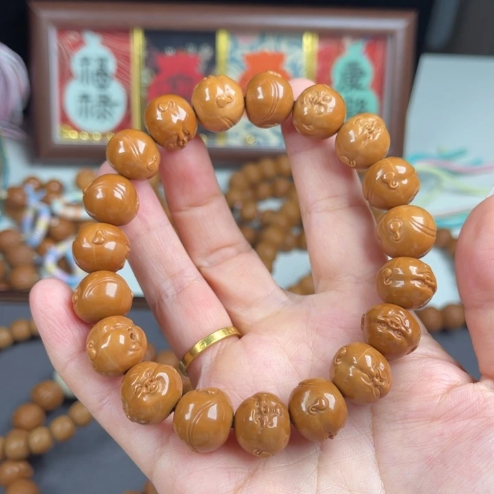 吊坠猴头核桃微瑕米勒