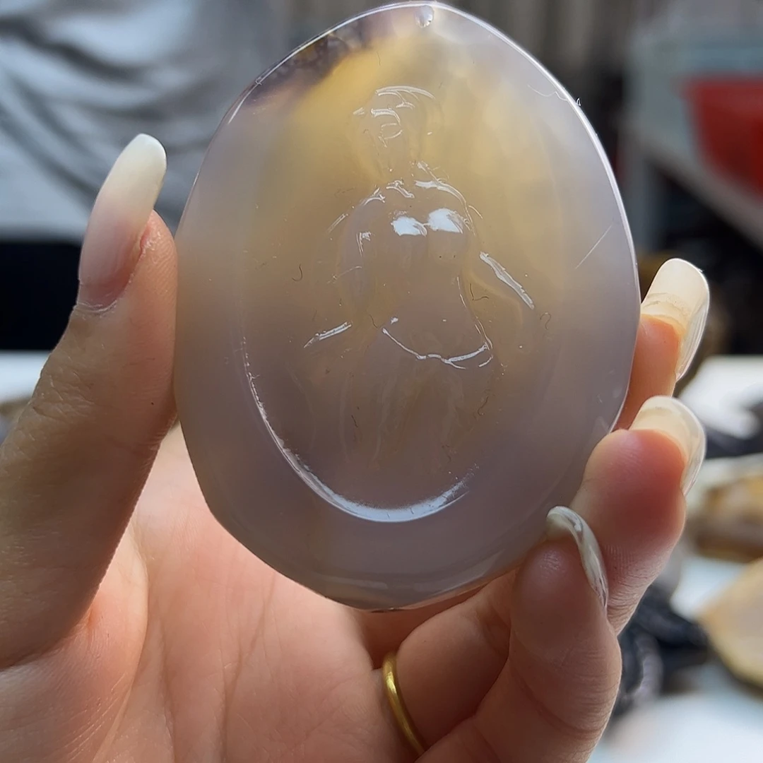 玛瑙/玉髓未镶嵌吊坠(不含链)