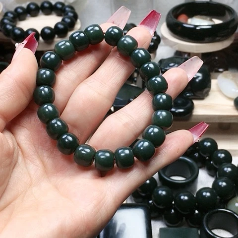 未镶嵌手串和田玉