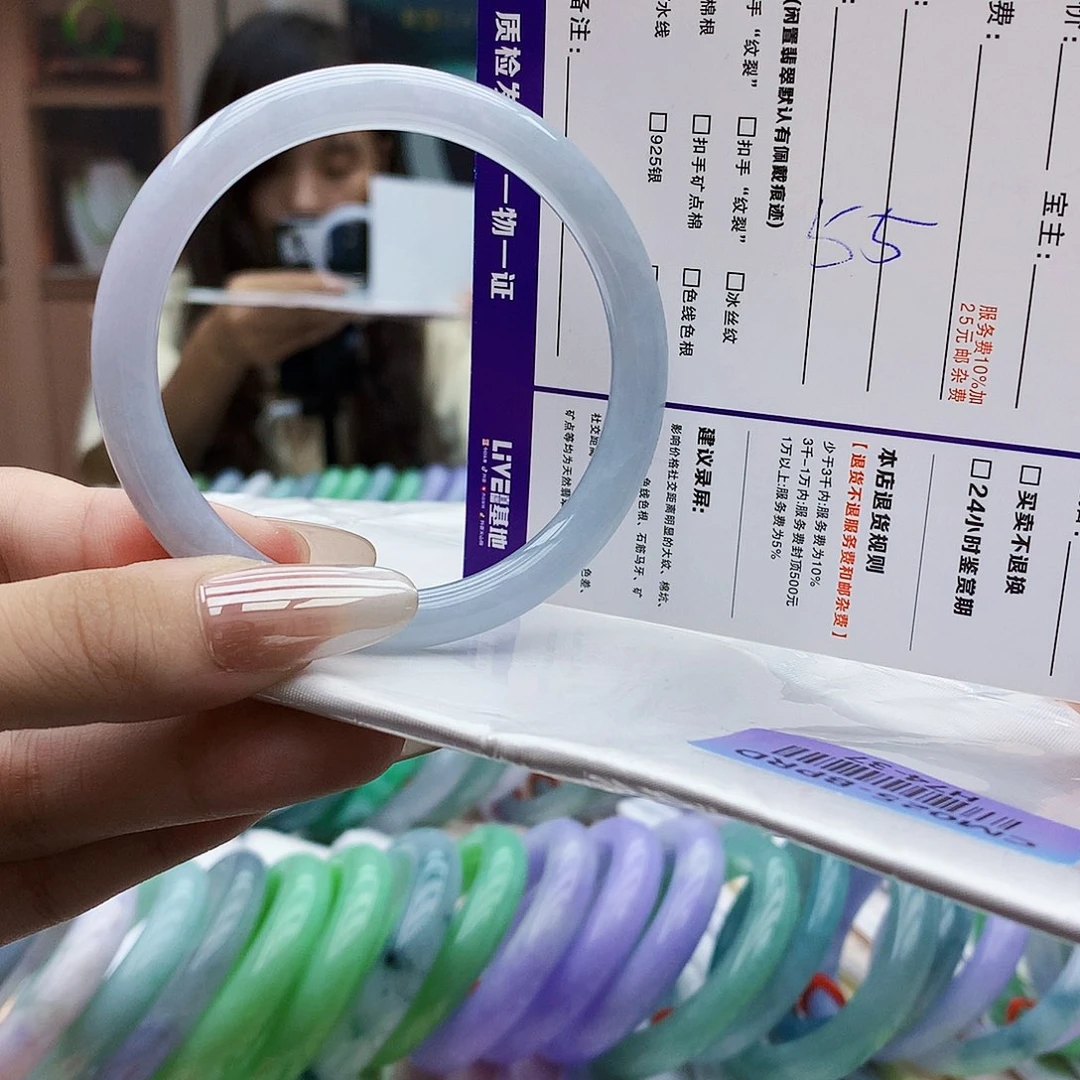 翡翠手镯未镶嵌f